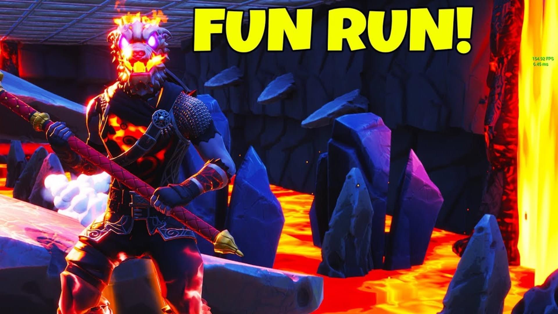 fortnite creative cizzorz fun run - fortnite cizzorz deathrun 30 island code