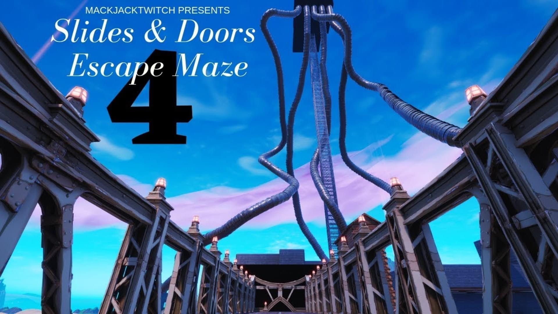 Fortnite Creative Slides Doors Escape Maze 4 By Mackjacktwitch - fortnite creative slides doors escape maze 4